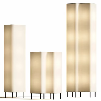 Modern Minotti floor lamp 3d model
