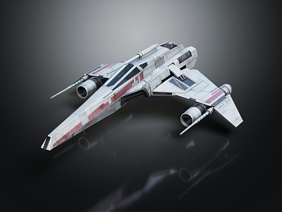 Modern Fighter Sci-fi Fighter 3d model