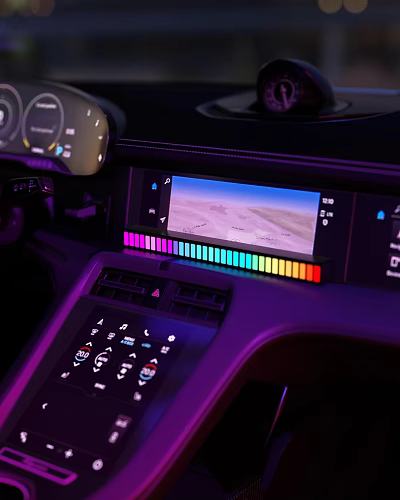 Modern interior atmosphere light 3d model Modern interior atmosphere light 3d model