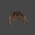 horse carriage 3d model