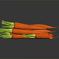 Fresh Carrots With Green Leaves Small Carrot And Shredded Carrot Pieces
