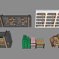 Multi Layer Display Shelves In Various Sizes For Retail Product