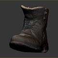 Modern Boots Men's Boots Old Boots Old Leather Boots Old Rain Boots 3d model