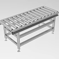 Industrial Equipment Roller Conveyor With Metal Frame For Material Handling