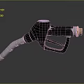 Gas Pump Nozzle With Metal Tip And Black Handle For Fuel Station Equipment