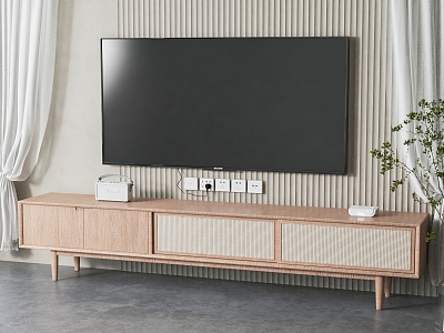 Nordic TV cabinet model