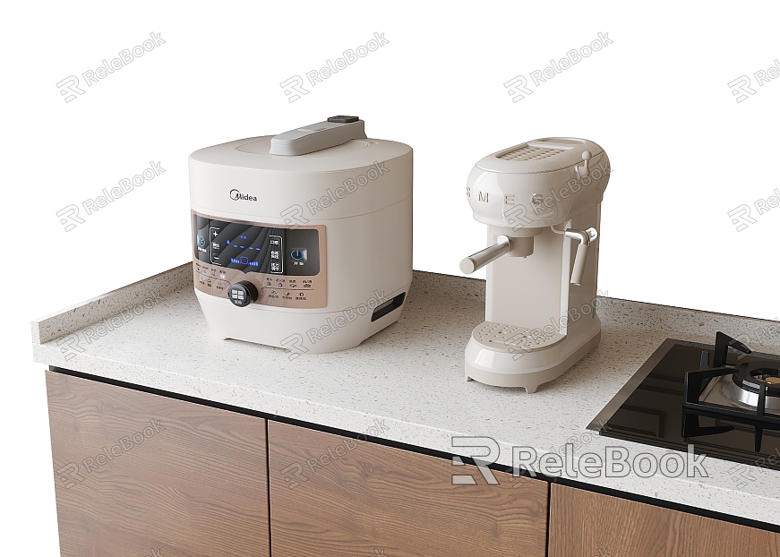 Kitchen appliances Rice cooker Coffee machine model