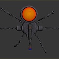 Robot Spider Robot Mecha Spider Science Fiction Spider Mechanical Spider Spider Battery Spider Tower Defense 3d model