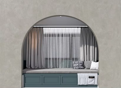 Style Bay Window 3d model