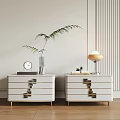 Modern bedside table 3d model