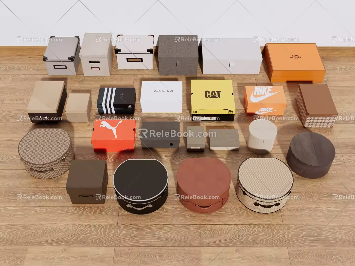 Box Box Shoe Box Storage Box 3d model
