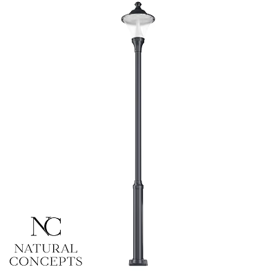 Modern Outdoor Light Pole Design For Garden And Street Illumination 3d model