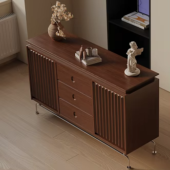 Modern Entrance Cabinet 3d model