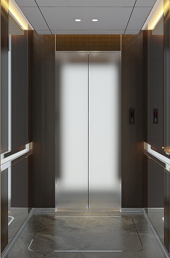 New Chinese-style Elevator 3d model