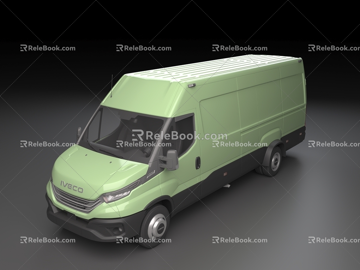 van van van bus 3d model