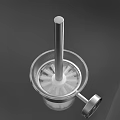 Durable Metal Hook With Transparent Cup Shaped Base And Side Mounting Component For Hanging