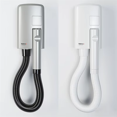 Miele Modern Wall Mounted Vacuum Cleaner With Black And White Color Options 3d model