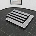 Bathroom Accessories Stainless Steel Floor Drains With Grid Design For Shower Area