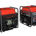 Industrial Equipment Portable Predator 8750 Gasoline Generators with Orange Black Design for Power Supply