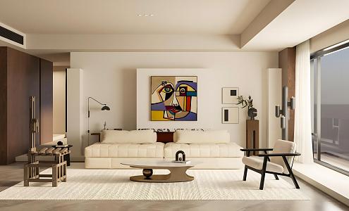 Living room 3d model