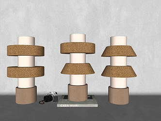 Quiet Ancient Vintage Table Lamp 3d model