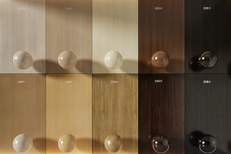 Wood grain wall panel wood veneer wall panel wood 3d model