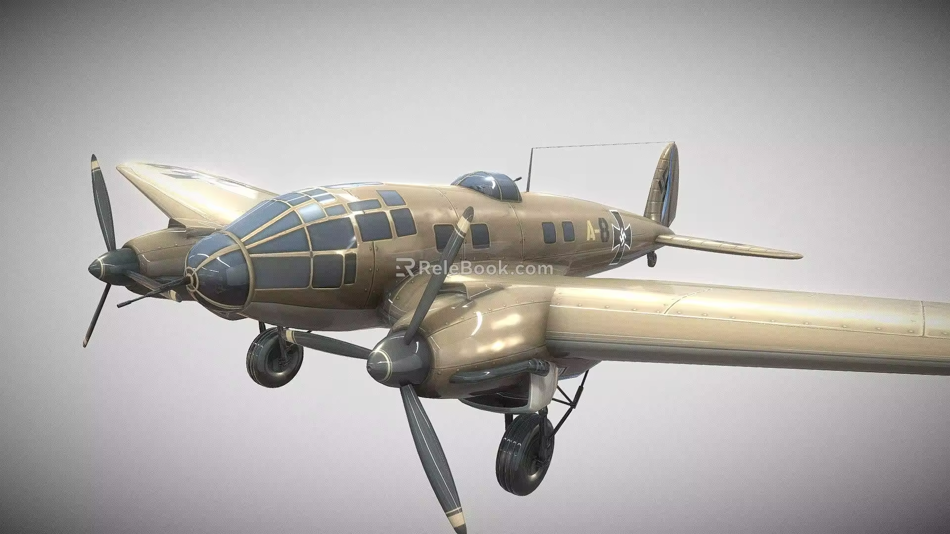 Heinkel Fighter 3d model