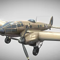 Heinkel Fighter 3d model