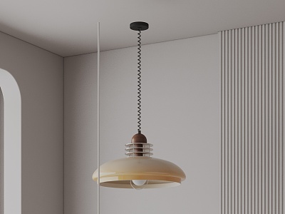 Modern chandelier 3d model