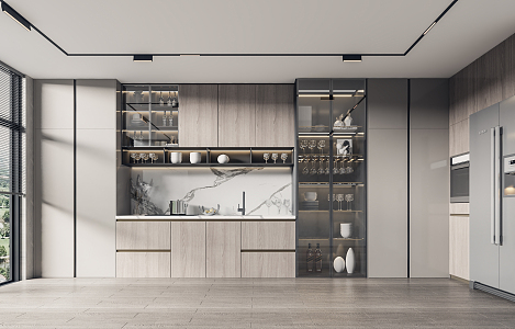 Modern Kitchen Home Kitchen 3d model