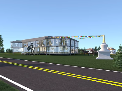 Homestay 3d model Homestay 3d model