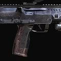 Advanced Tactical Firearms With Optical Scope And Extended Barrel Design