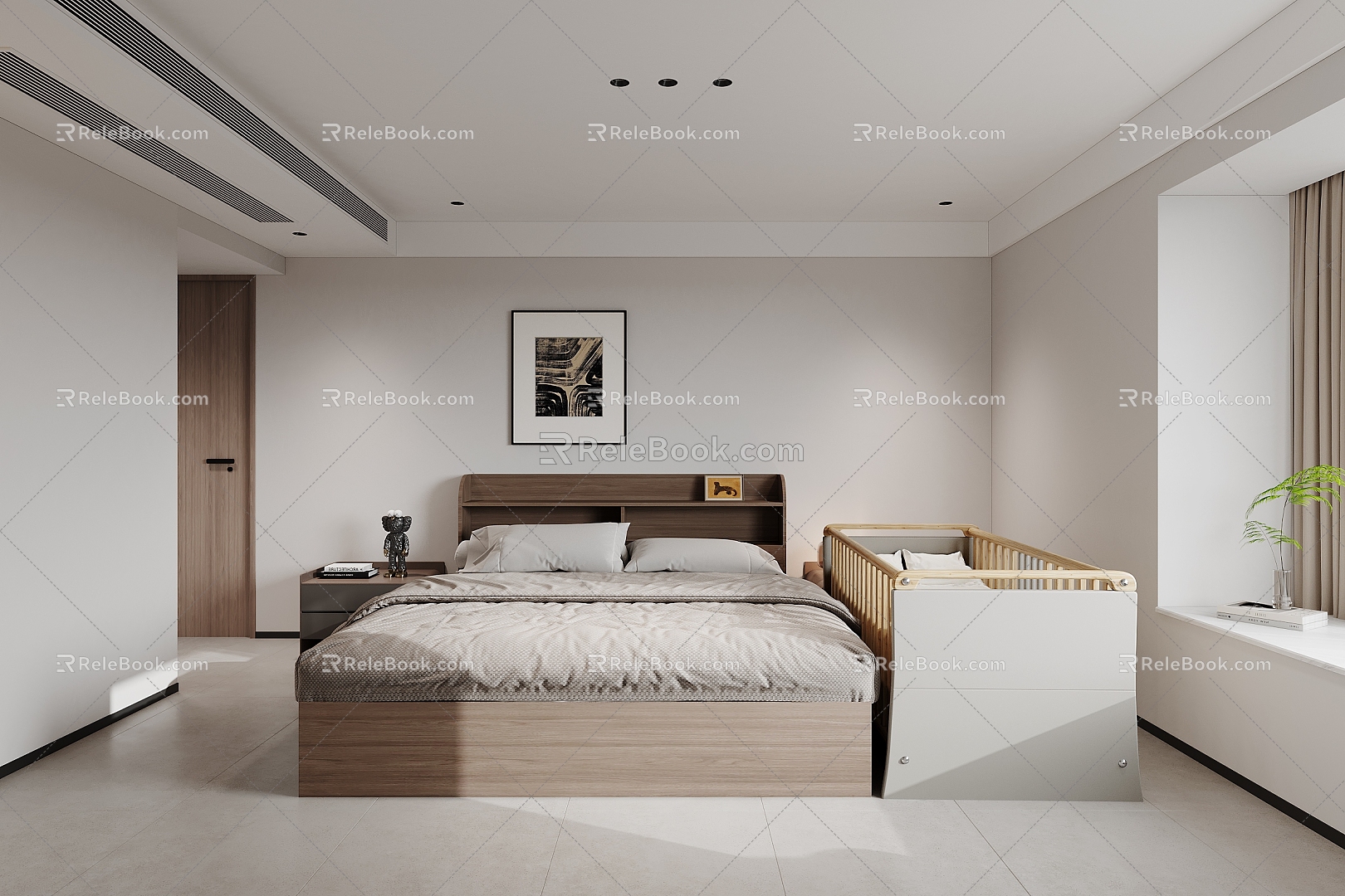 Master Bedroom 3d model