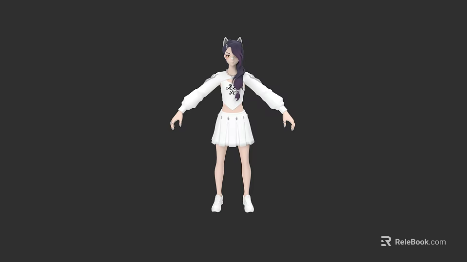 Stylish Casual Sofa Combination With Cozy Seats And Modern Design 3d model