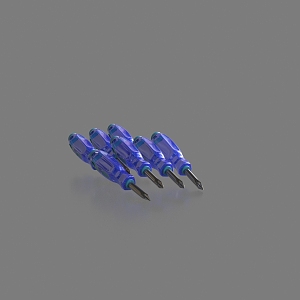 Screwdriver screwdriver Phillips screwdriver Phillips flat plum blossom 3d model