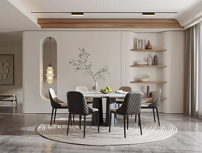 Modern Restaurant 3d model