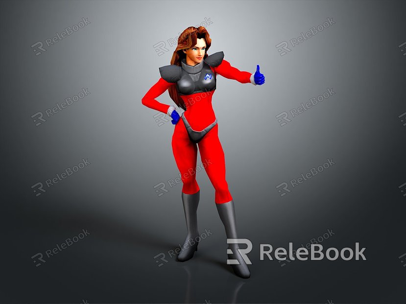 Wonder Woman Goddess Lady Soldier Female Detective Female Beat Warrior Samurai Soldier Detective model