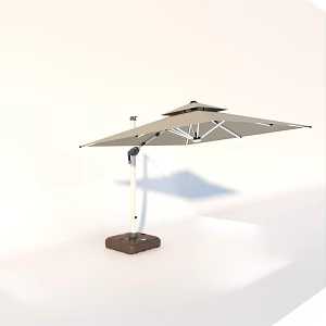 Sunshade outdoor umbrella Roman umbrella sun umbrella 3d model