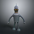 Robot Assistant Small Robot Butler Robot Butler Figure Game Figure 3d model