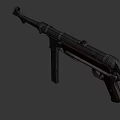 The MP40 gun 3d model