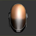 Sci-Fi Helmet Alien Helmet High Tech Helmet Game Helmet 3d model