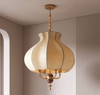 Vintage chandelier 3d model