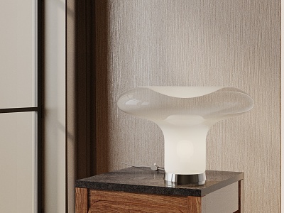 Modern table lamp 3d model