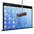 Modern Projector Projection Curtain 3d model