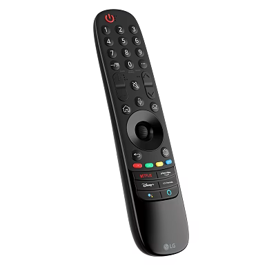 Modern remote control 3d model