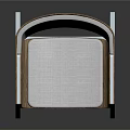 Modern Accent Chair With Wooden Frame Light Fabric Upholstery and Comfortable Design