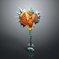 Scepter Ancient Scepter Cane Ancient Scepter Magic Scepter Metal Scepter Classical Scepter Magic Scepter 3d model