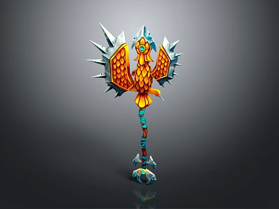 Scepter Ancient Scepter Cane Ancient Scepter Magic Scepter Metal Scepter Classical Scepter Magic Scepter 3d model