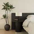 Modern bedside table 3d model