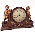 Modern European-style Clock Modern Realistic Clock Electrical Clock Alarm Clock Clock European-style 3d model